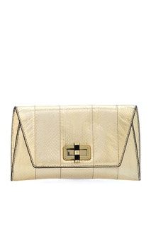 Клатч из змеиной кожи Diane von Furstenberg