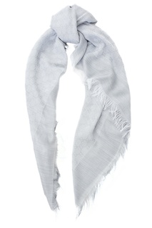 Шаль Silk wool GG jacquard shawl Gucci
