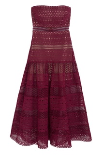 Платье Sculptured bandeau dress Self Portrait