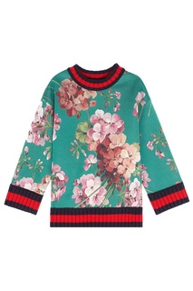 Свитшот Blooms print jersey sweatshirt Gucci