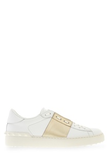 Кожаные кеды Open Valentino