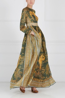 Хлопковое платье в пол Valentino