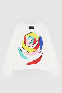 Хлопковый свитшот Boutique Moschino