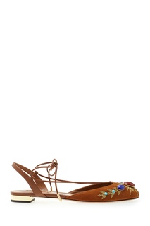 Кожаные сандалии Desert Stone Aquazzura