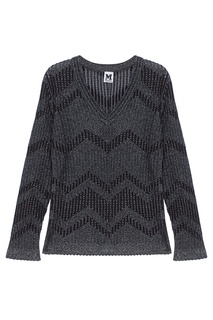 Пуловер с металлизированными нитями M Missoni