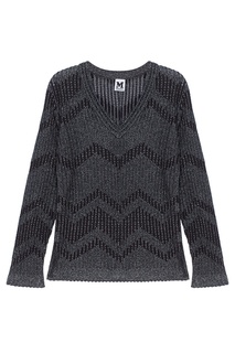 Пуловер с металлизированными нитями M Missoni