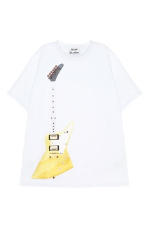Хлопковая футболка Eris Guitar Acne Studios