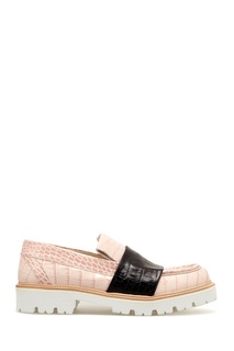 Кожаные лоферы Band Loafer Msgm