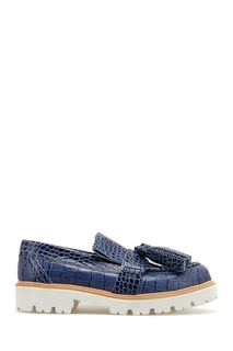 Кожаные лоферы Rope Tassel Loafer Msgm