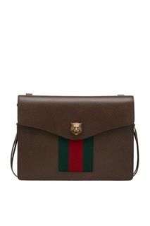 Кожаная сумка Animalier Gucci