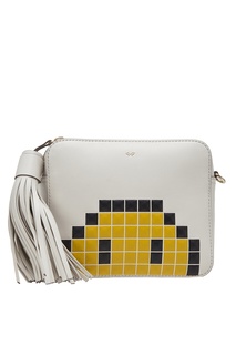 Кожаная сумка Pixel Smiley Anya Hindmarch