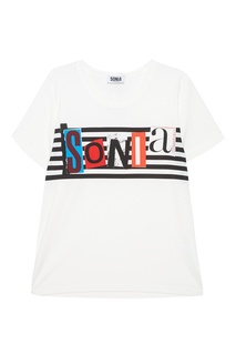 Хлопковая футболка Sonia by Sonia Rykiel