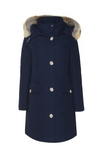 Парка с мехом енота Woolrich