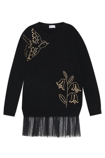 Джемпер с заклепками RED Valentino