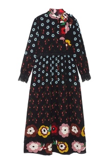 Шелковое платье RED Valentino