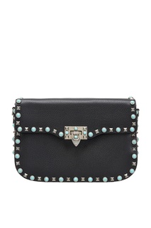Кожаная сумка Rockstud Rolling Valentino Garavani
