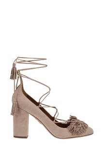 Замшевые туфли Wild Pump Aquazzura