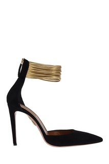 Замшевые туфли Hello Lover Aquazzura