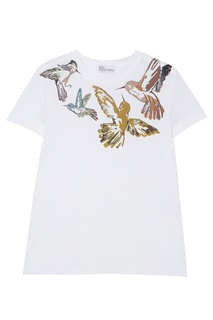 Хлопковая футболка RED Valentino