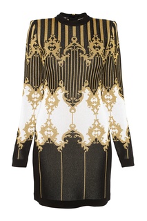 Платье с люрексом Balmain