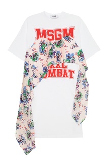 Хлопковое платье Msgm