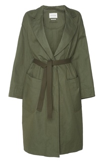 Пальто из хлопка и льна Idony Isabel Marant Etoile