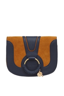 Кожаная сумка See By Chloé