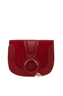 Кожаная сумка See By Chloé