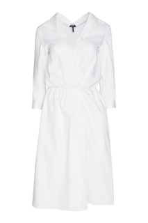 Хлопковое платье Jil Sander Navy
