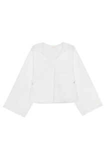 Хлопковая блузка See By Chloé