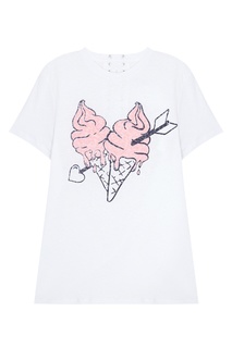 Хлопковая футболка Ice Cream Zoe Karssen