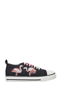 Хлопковые кеды RED Valentino