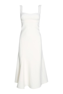 Однотонное платье Victoria Beckham
