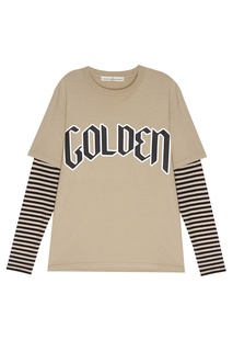 Хлопковая футболка Golden Goose Deluxe Brand