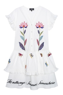 Платье с вышивкой Summer Flowers КАТЯ ДОБРЯКОВА