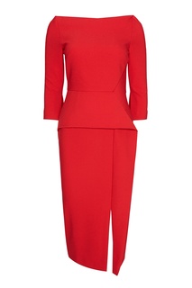 Однотонное платье Ardingly Roland Mouret