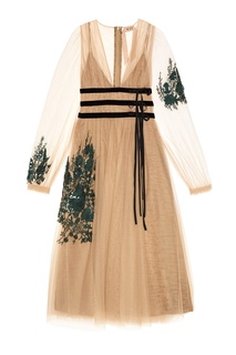 Платье с пайетками No.21
