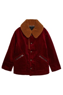 Вельветовая куртка с меховым воротником The Marc Jacobs