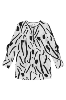 Шелковая блузка Diane von Furstenberg