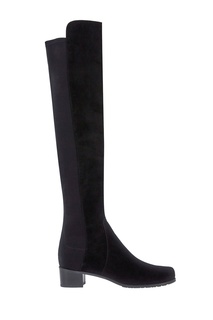 Замшевые ботфорты Stuart Weitzman