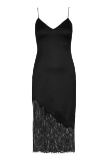 Шерстяное платье с кружевом Alice + Olivia
