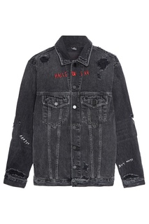 Джинсовая куртка с потертым эффектом Alexanderwang.T