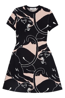 Платье с пантерами Valentino