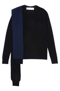 Шерстяной джемпер с драпировкой Victoria, Victoria Beckham