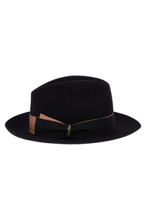 Фетровая шляпа с лентой Borsalino