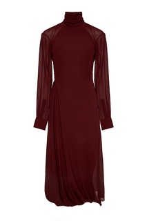 Однотонное платье Victoria Beckham