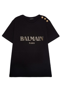 Хлопковая футболка Balmain