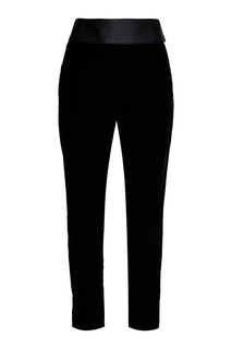 Черные бархатные брюки Alexandre Vauthier