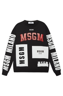 Свитшот с логотипами Msgm