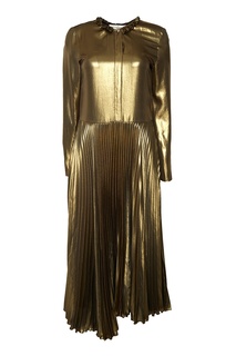 Платье с плиссированным подолом Golden Goose Deluxe Brand